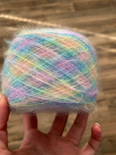 Load image into Gallery viewer, Sour Candy Hand Dyed Super Kid Mohair & Silk Yarn