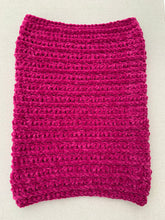 Load image into Gallery viewer, She Smiled Sweetly Handmade Velvet Cowl in Pinkish Purple