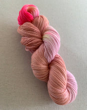 Load image into Gallery viewer, Moment 4 Life (Pink Champagne Cake) Hand Dyed Superwash 100% Merino Wool Sock Yarn