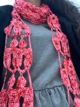 Load image into Gallery viewer, Happy (Hot Air Balloon) Scarf Crochet Pattern - One Hank Wonder