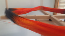 Load and play video in Gallery viewer, All Burn, No Bridge Hand Dyed Superwash Merino Wool & Nylon Sock Yarn