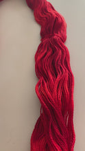 Load and play video in Gallery viewer, Hot Stuff (Flamin’ Hot Cheetos) Hand Dyed Superwash 100% Merino Wool Sock Yarn
