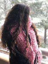 Load image into Gallery viewer, Fourth Time Around Chunky Handmade Scarf in Pink
