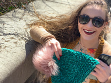 Load image into Gallery viewer, She Smiled Sweetly Beanie Crochet Pattern