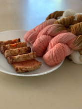 Load image into Gallery viewer, Ewe, You Make Making Fun (Strawberry Poundcake) - Hand Dyed Superwash 100% Merino Wool Sock Yarn