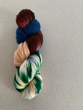 Load image into Gallery viewer, She'll Kill You (Eleven) Variant/One-Off - Hand Dyed Superwash Merino Wool, Cashmere & Nylon Sock Yarn