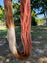 Load image into Gallery viewer, Ewe, You Make Making Fun (Strawberry Poundcake) Hand Dyed Superwash Merino Wool & Nylon Sparkle Sock Yarn