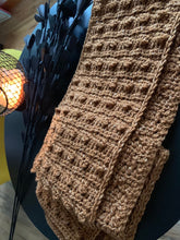 Load image into Gallery viewer, Goodbye Handmade Scarf in Warm Rust
