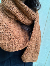 Load image into Gallery viewer, Goodbye Handmade Scarf in Warm Rust