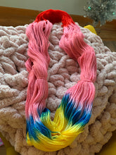 Load image into Gallery viewer, Welcome Christmas Hand Dyed 100% Merino Wool Superwash Sock Yarn