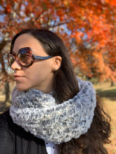 Load image into Gallery viewer, No Place Like London Faux Fur Infinity Scarf in Pink Poodle