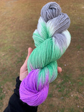 Load image into Gallery viewer, Venus Variant - OOAK - Hand Dyed Superwash Merino Wool & Nylon Sparkle Sock Yarn