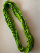 Load image into Gallery viewer, You’re a Mean One (Mr. Grinch) Hand Dyed Superwash 100% Merino Wool Sock Yarn