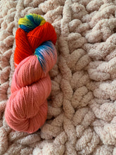 Load image into Gallery viewer, Welcome Christmas Hand Dyed 100% Merino Wool Superwash Sock Yarn
