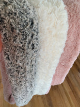 Load image into Gallery viewer, No Place Like London Faux Fur Infinity Scarf in Pink Poodle