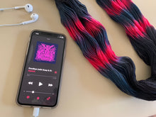 Load image into Gallery viewer, Goodbye (Dark Netflix) Hand Dyed Superwash Merino Wool, Cashmere & Nylon Sock Yarn