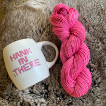 Load image into Gallery viewer, Hank in There Mug and Merino Wool & Nylon Sparkle Sock Yarn Set