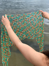 Load image into Gallery viewer, Knee Deep Handmade Merino Wool & Cashmere Shawl with Fringe