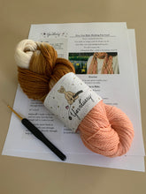 Load image into Gallery viewer, DIY Kit - Ewe, You Make Hooking Fun Crochet Scarf