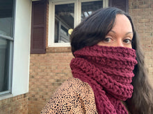 Load image into Gallery viewer, Never Tear Us Apart Scarf and Infinity Crochet Pattern