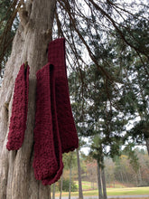 Load image into Gallery viewer, Falling Scarf Crochet Pattern - Chunky Yarn