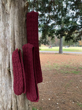 Load image into Gallery viewer, Falling Scarf Crochet Pattern - Chunky Yarn