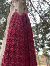 Load image into Gallery viewer, Falling Scarf Crochet Pattern - Chunky Yarn