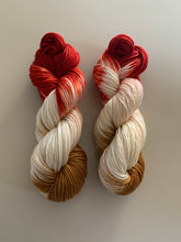 Load image into Gallery viewer, Sweet Creature (Strawberry Cheesecake) Hand Dyed Superwash 100% Merino Wool Aran Yarn