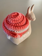 Load image into Gallery viewer, Never Tear Us Apart Handmade Super Scarf in Coral Cream