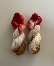 Load image into Gallery viewer, Sweet Creature (Strawberry Cheesecake) Hand Dyed Superwash 100% Merino Wool Aran Yarn