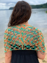 Load image into Gallery viewer, Knee Deep Shawl Crochet Pattern - One Hank Wonder