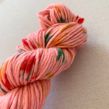 Load image into Gallery viewer, OOAK Variant (Trial 3) of Tutti Frutti - Hand Dyed Luxury Merino Wool Camel Aran Yarn