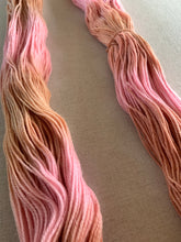 Load image into Gallery viewer, OOAK Variant (Trial 3) of Moment 4 Life (Pink Champagne Cake) - Hand Dyed Superwash Merino Nylon Wool Sock Yarn