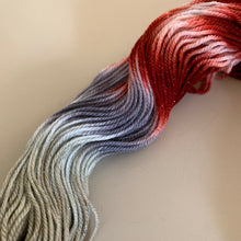 Load image into Gallery viewer, Eleven is Gone Hand Dyed Sparkly Merino Wool & Nylon Superwash Yarn