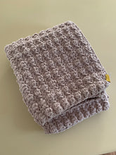 Load image into Gallery viewer, Handmade Falling Baby Blanket in Mushroom