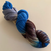 Load image into Gallery viewer, OOAK Variant (Trial 9) of Waiting for a Girl Like You - Hand Dyed Superwash 100% Merino Wool DK Yarn