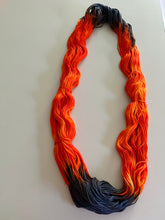 Load image into Gallery viewer, All Burn, No Bridge - Lot 2- Hand Dyed Superwash Merino Wool DK Yarn