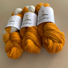 Load image into Gallery viewer, Dreamsicle Hand Dyed Superwash Merino Wool & Nylon Sparkle Sock Yarn