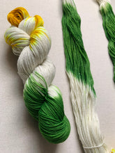 Load image into Gallery viewer, San Francisco (Be Sure to Wear Flowers in Your Hair) Hand Dyed Superwash Merino Wool & Nylon Sparkle Sock Yarn