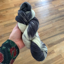 Load image into Gallery viewer, Salt and Shadow Hand Dyed Superwash 100% Merino Wool Sock Yarn