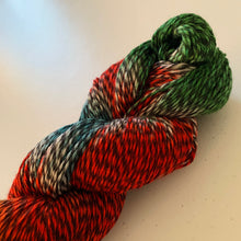 Load image into Gallery viewer, OOAK Variant (Trial 1) of Send in the Clowns (Joaquin Phoenix Joker) Hand Dyed Marled Wool Yarn