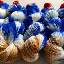 Load image into Gallery viewer, Scoops Troop Hand Dyed Merino Wool & Nylon Superwash Yarn