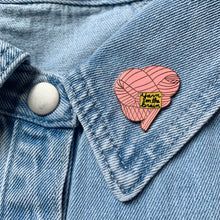 Load image into Gallery viewer, Yarn on the Brain Hard Enamel Pin