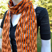 Load image into Gallery viewer, U Can’t Touch This Scarf Crochet Pattern - One Hank Wonder + 2-hank 2-color Version