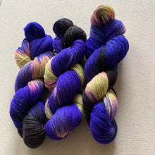 Load image into Gallery viewer, Gods and Monsters Variant Batch (Trial 4) - Hand Dyed Superwash Sparkly Merino Wool & Nylon Sock Yarn
