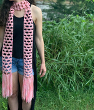 Load image into Gallery viewer, The Very Thought of Ewe Scarf Crochet Pattern - One Hank Wonder