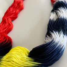Load image into Gallery viewer, Hellfire Club Hand Dyed Superwash Merino Wool and Recycled Nylon Sock Yarn