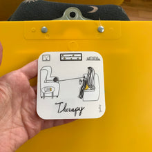 Load image into Gallery viewer, Yarn Therapy Vinyl Sticker