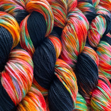 Load image into Gallery viewer, Hiiiiiii Hand Dyed Superwash 100% Merino Wool Worsted Yarn