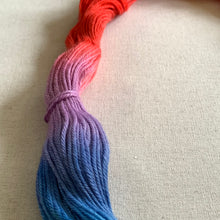 Load image into Gallery viewer, Lollipop Variant Batch (Trial 1) - Hand Dyed 100% Merino Wool Superwash Worsted Yarn